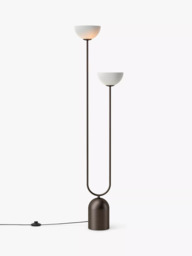 lights&lamps Ruzo Porcelain Floor Lamp, Bronze/White - thumbnail 4