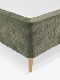 Silentnight Non-Sprung Upholstered Slimline Divan Base, King Size - thumbnail 3