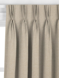 John Lewis Cotton Blend Biscuit Made to Measure Curtains or Roman Blind, Natural - thumbnail 6