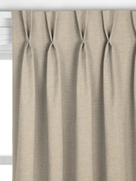 John Lewis Cotton Blend Biscuit Made to Measure Curtains or Roman Blind, Natural - thumbnail 4