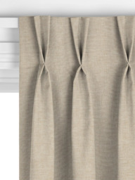 John Lewis Cotton Blend Biscuit Made to Measure Curtains or Roman Blind, Natural - thumbnail 5