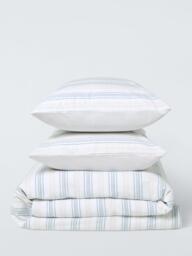 John Lewis Portree Washed Cotton Weave Duvet Cover Set - thumbnail 6