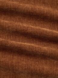 John Lewis Luxe Chenille Pair Blackout Lined Pencil Pleat Curtains, Ginger - thumbnail 3
