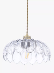 Laura Ashley Bexwell Pendant Ceiling Light, Antique Brass - thumbnail 5