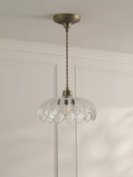 Laura Ashley Bexwell Pendant Ceiling Light, Antique Brass - thumbnail 2