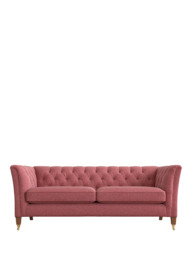 Laura Ashley Chatsworth Large 3 Seater Sofa, Teak Leg - thumbnail 3