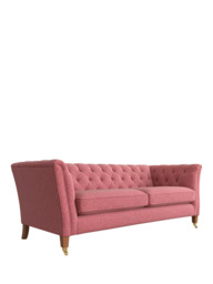 Laura Ashley Chatsworth Large 3 Seater Sofa, Teak Leg