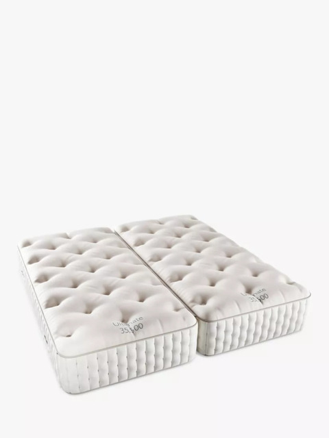 John Lewis Ultimate Natural Collection 35500 Zip Link Mattress, Firmer Tension, King Size - image 1