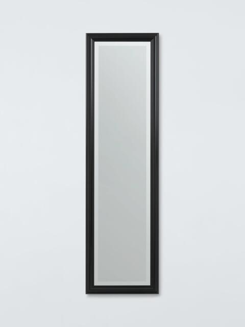 John Lewis Classic Rectangular Wall Mirror, 117 x 27cm, Black - image 1