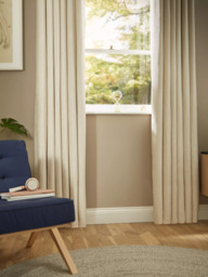 John Lewis Chenille Pair Blackout/Thermal Lined Eyelet Curtains - thumbnail 4