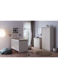 Little Acorns Burlington 2 Door Double Wardrobe - thumbnail 2