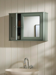 John Lewis Portsman Double Mirrored Bathroom Cabinet - thumbnail 2