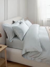 John Lewis Egyptian Cotton Sateen 600 Thread Count Extra Deep Fitted Sheet - thumbnail 2