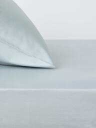 John Lewis Egyptian Cotton Sateen 600 Thread Count Extra Deep Fitted Sheet - thumbnail 1