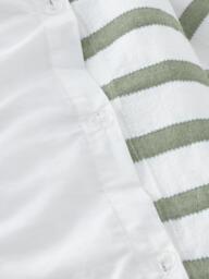 John Lewis Stitch Stripe Pure Cotton Weave Duvet Cover Set - thumbnail 4