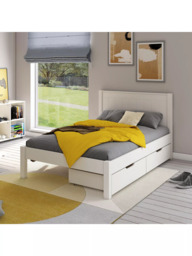 Stompa Classic Wooden Bed Frame with Pair of Drawers, Small Double - thumbnail 2