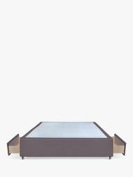 John Lewis Non-Sprung Upholstered 2 Drawer Divan Base, Small Double - thumbnail 4