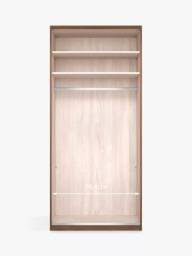 John Lewis Marlow 100cm Hinged Wardrobe with Right Mirror - thumbnail 4