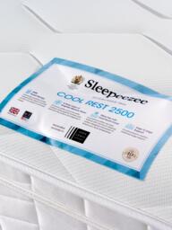 Sleepeezee Cool Rest 2500 Pocket Spring Mattress, Firm Tension, Double - thumbnail 5