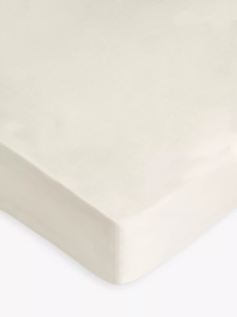 John Lewis Soft & Silky 400 Thread Count Egyptian Cotton Fitted Sheet - image 1