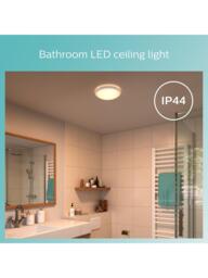 Philips Spray Bathroom Flush Ceiling Light, White - thumbnail 3