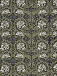 William Morris At Home African Marigold Velvet Made to Measure Curtains or Roman Blind, Walnut - thumbnail 1
