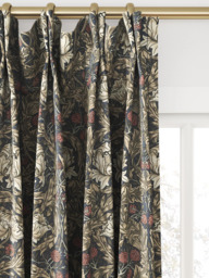 William Morris At Home African Marigold Velvet Made to Measure Curtains or Roman Blind, Walnut - thumbnail 4