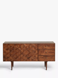 "John Lewis + Swoon Franklin TV Stand Sideboard for TVs up to 55"", Brown" - thumbnail 2