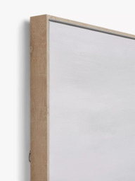 John Lewis 'Misty Fields' Abstract Framed Canvas, 75 x 100cm, Green/Multi - thumbnail 2