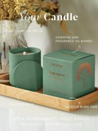 Osmology by Aery Japanese Garden Scented Candle, 280g - thumbnail 3