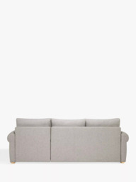 John Lewis Sansa Scroll Arm Chaise End Sofa Bed with Storage - thumbnail 2