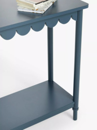 John Lewis Hem Console Table, Loch Blue - thumbnail 3