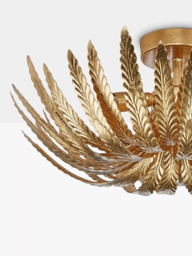 John Lewis Montserrat Leaf Semi Flush Ceiling Light - thumbnail 6