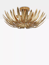 John Lewis Montserrat Leaf Semi Flush Ceiling Light - thumbnail 5