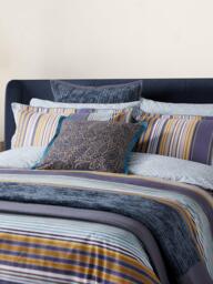 Bedeck of Belfast Aldin Duvet Cover Set, Celadon - thumbnail 2
