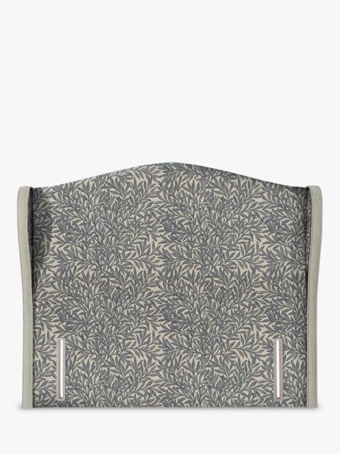 John Lewis Alderly Winged Full Depth Upholstered Headboard, Emperor