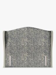 John Lewis Alderly Winged Full Depth Upholstered Headboard, Emperor