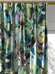 Harlequin Dance Of Adornment Made to Measure Curtains or Roman Blind, Wilderness/Nectar - thumbnail 4