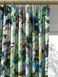 Harlequin Dance Of Adornment Made to Measure Curtains or Roman Blind, Wilderness/Nectar - thumbnail 2