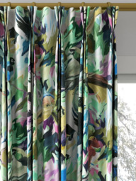 Harlequin Dance Of Adornment Made to Measure Curtains or Roman Blind, Wilderness/Nectar - thumbnail 6