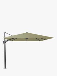 Pacific Premium Challenger T2 Rectangular Free-Arm Tilt Parasol & Base with Cover, 3.5 x 2.6m
