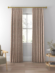 Sanderson Osier Made to Measure Curtains or Roman Blind, Rosewood/Sepia - thumbnail 3