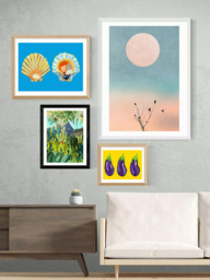 EAST END PRINTS 83 Oranges 'Wild Jungle' Framed Print - thumbnail 3