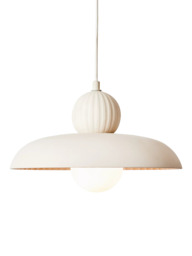 MADE Eliya Pendent Ceiling Light, White - thumbnail 1