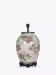 Jenny Worrall Hellebore Glass Lamp Base, Medium, Natural, H34.5cm