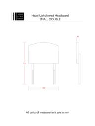 John Lewis Hazel Upholstered Headboard, Small Double - thumbnail 4