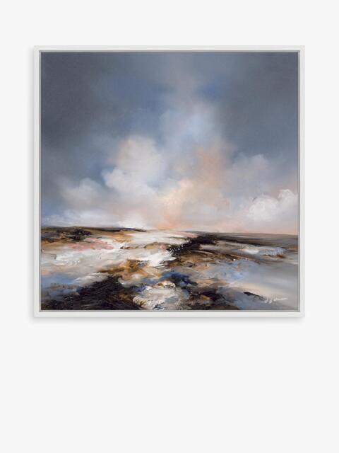 John Lewis Alison Johnson 'Angel Dust' Framed Canvas Print, 106 x 106cm, Multi - image 1
