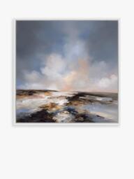 John Lewis Alison Johnson 'Angel Dust' Framed Canvas Print, 106 x 106cm, Multi - thumbnail 1