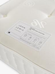 John Lewis Waitrose Wool 1200 Pocket Spring Mattress, Firm Tension, Single - thumbnail 2