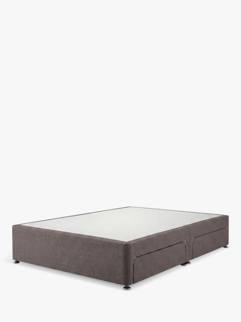 Silentnight Non-Sprung Upholstered 4 Drawer Divan Base, Super King Size - image 1